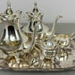 Coffee Set Vintage French Style Tea Coffee Serving Tray with Pot LOT 6433