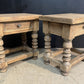 Quality Pair Oak Lamp Tables