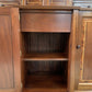 Shaw & Riley Hand Crafted Mahogany Sideboard Hutch Cabinet Yorkshire Critters Seahorse