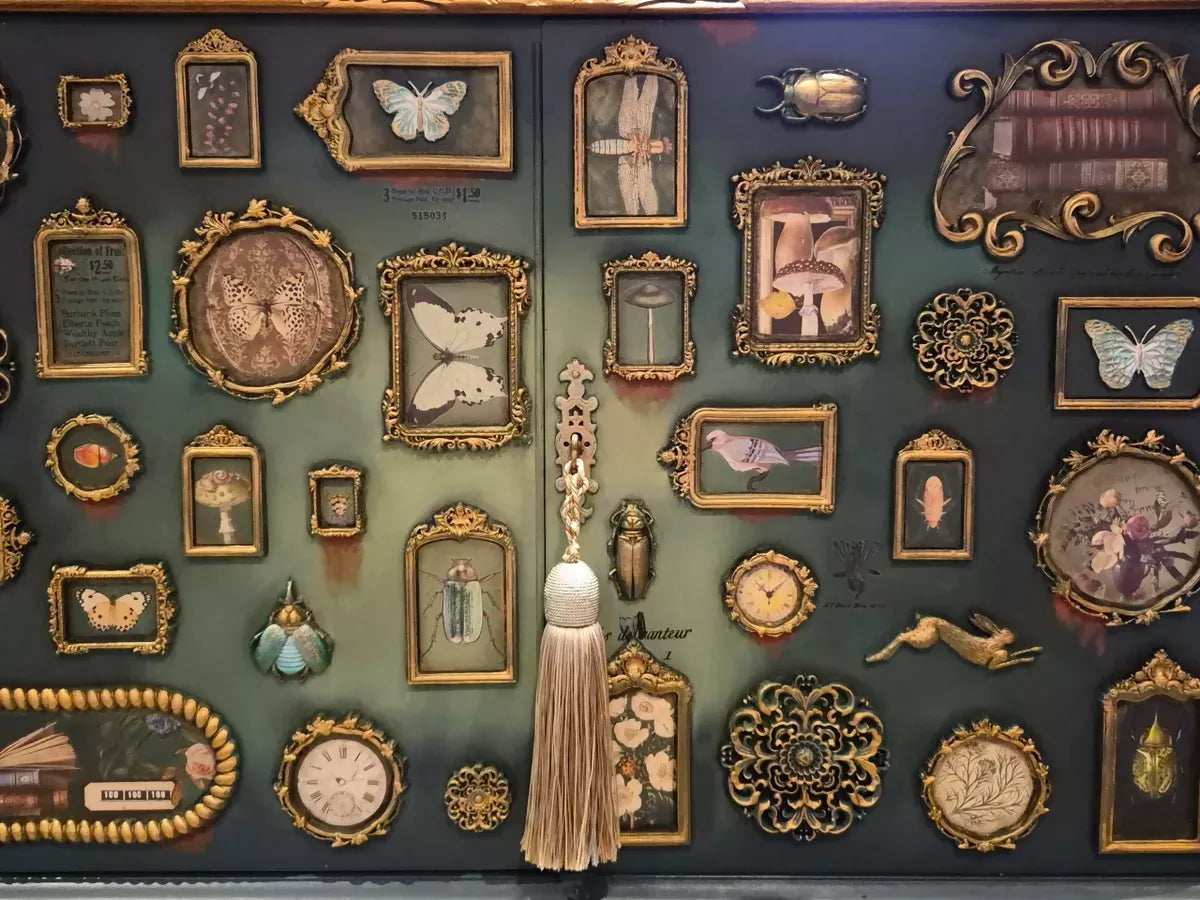 MADE TO ORDER - The Gallery of Curiosities - a bespoke drinks/whisky cabinet. Quirky and elegant!