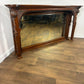 Victorian Mahogany Carved Mirror