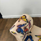 Contemporary Butterfly Patterned Stool