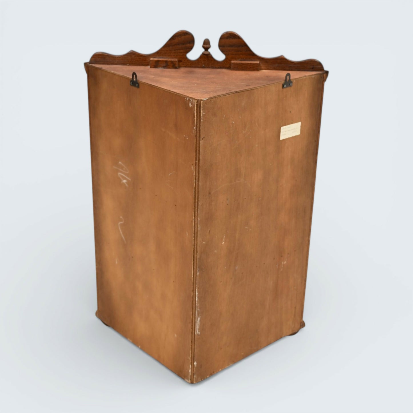 Old Charm Hanging Corner Display Cabinet Leaded Glass Tudor Brown FREE Delivery*