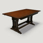 Old Charm Solid Oak Dining Table Gothic Refectory Tudor Brown FREE Delivery. SBR10992/0110E