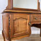Dressing Table with Mirror Vintage French Oak Louis Vanity Table Makeup LOT 6317