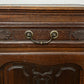Bedside Table Vintage French Louis XVI Oak Cabinet Cupboard Nightstand LOT 6233