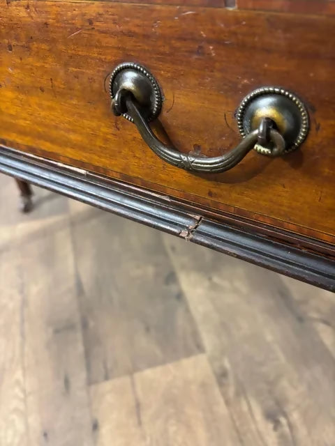 Edwardian Mahogany Inlaid Display Cabinet