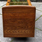AN ERCOL WARWICK GOLDEN DAWN ELM CD HI FI STORAGE CABINET / MEDIA STAND.