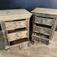 Quality Pair Oak Bedside Chests