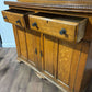 Victorian Golden Oak Library Bookcase