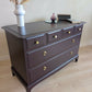 Stag Minstrel Chest of Drawers – Rich Burgundy Mid Century 4 over 2 Chest of Drawers
