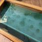 Vintage Glazed Bijouterie Display Table on Cabriole Supports