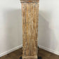 Vintage Indian Rustic Wooden Cupboard with Lime Wash Finish