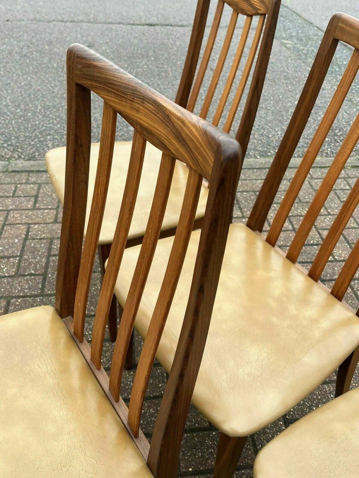 Mid Century G Plan Extending Dining Table & Chairs