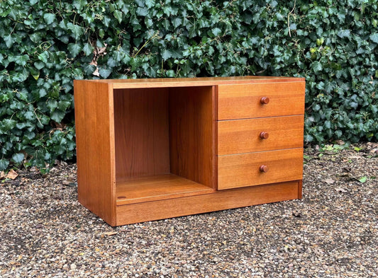 Vintage Domino Mobler Danish Mid Century Cabinet Unit