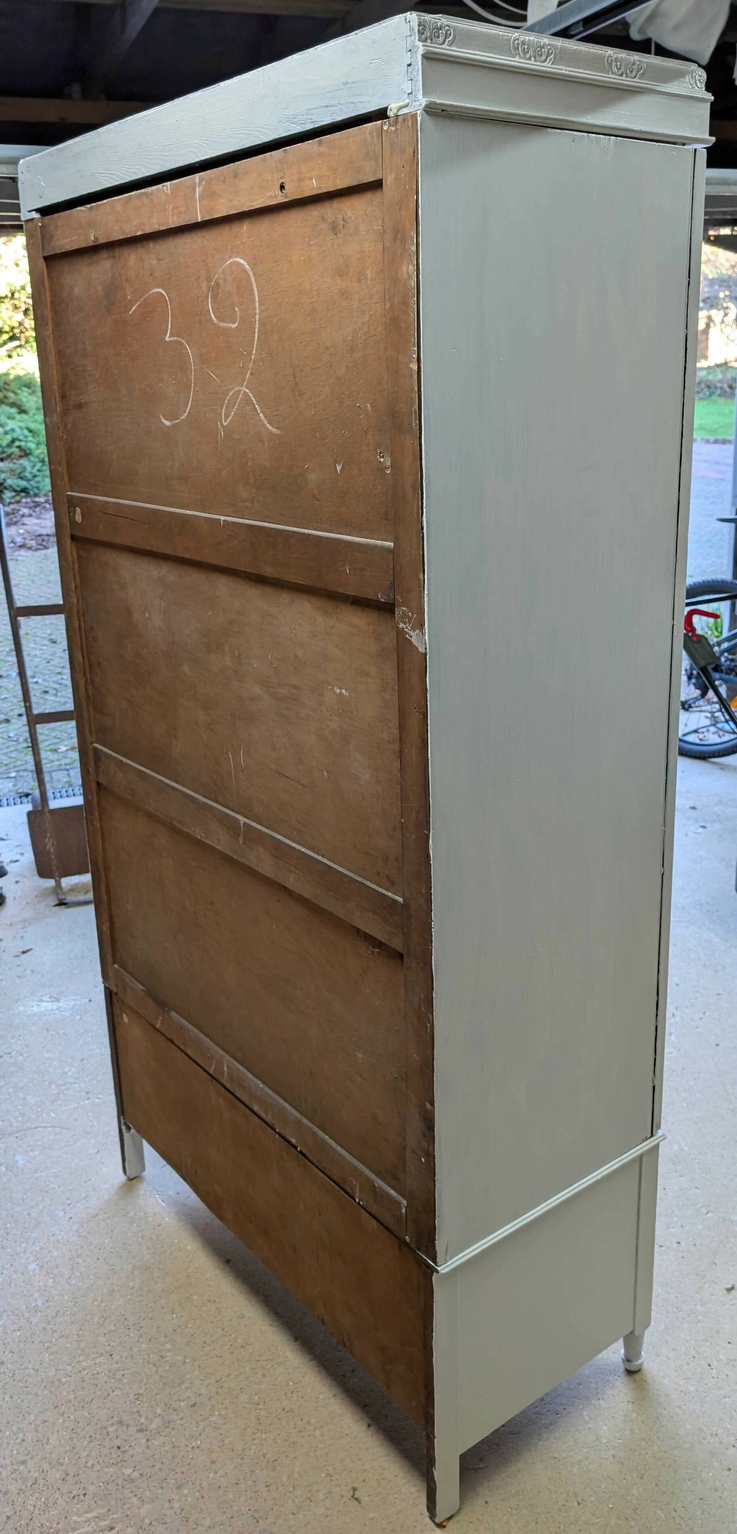 100 Year Old Vintage Upcycled Wardrobe