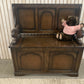 Monks Bench Mid century reproduction Jacobean style monksbench with folding top