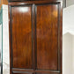 Oriental Style Two Door Mahogany Wardrobe