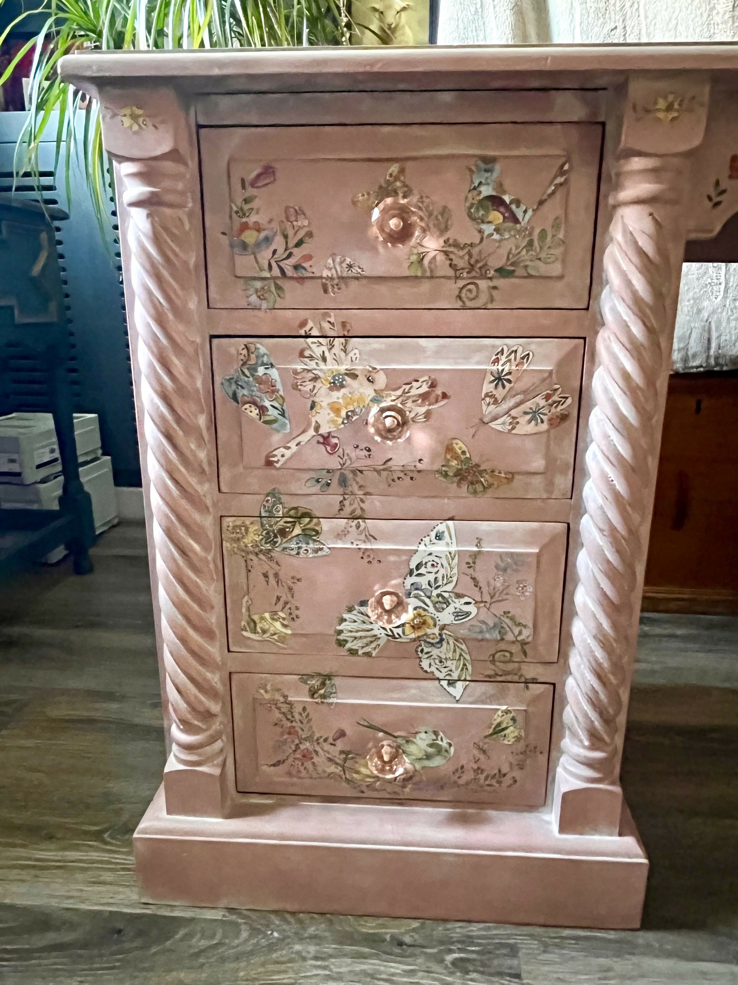 Painted Desk/Dressing Table