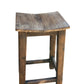 Antique rustic workshop stool