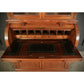 Walnut Cylinder Bureau Vintage Bookcase