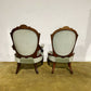 Pair Of Antique Beech Framed Drawing Room Chairs0