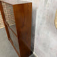 Herbert E Gibbs Autograph Range Mid Century Glazed Bookcase Sliding Doors 1960s