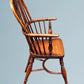 19th Century High Back Yew Wood Windsor Armchair