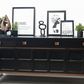 Black Nathan sideboard, cocktail cabinet-MADE TO ORDER