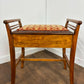 Edwardian Mahogany Piano Stool