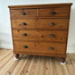 Antique Victorian Pine Chest of Drawers Rustic Solid Pine Chest of Drawers