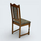 4 Old Charm Dining Chairs Widford Green Light Oak Upholstery FREE UK Delivery*