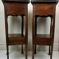 Pair Antique Edwardian Mahogany Bedside Tables Nightstands Cabinets c1900