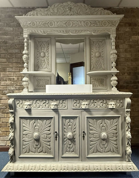 Victorian Sideboard/Bathroom Vanity Unit