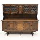Raised Oak Dresser Cupboards Drawers Display Cabinets By Webber FREE UK Delivery