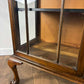 Vintage 1920s Bow Front Glazed Display Cabinet