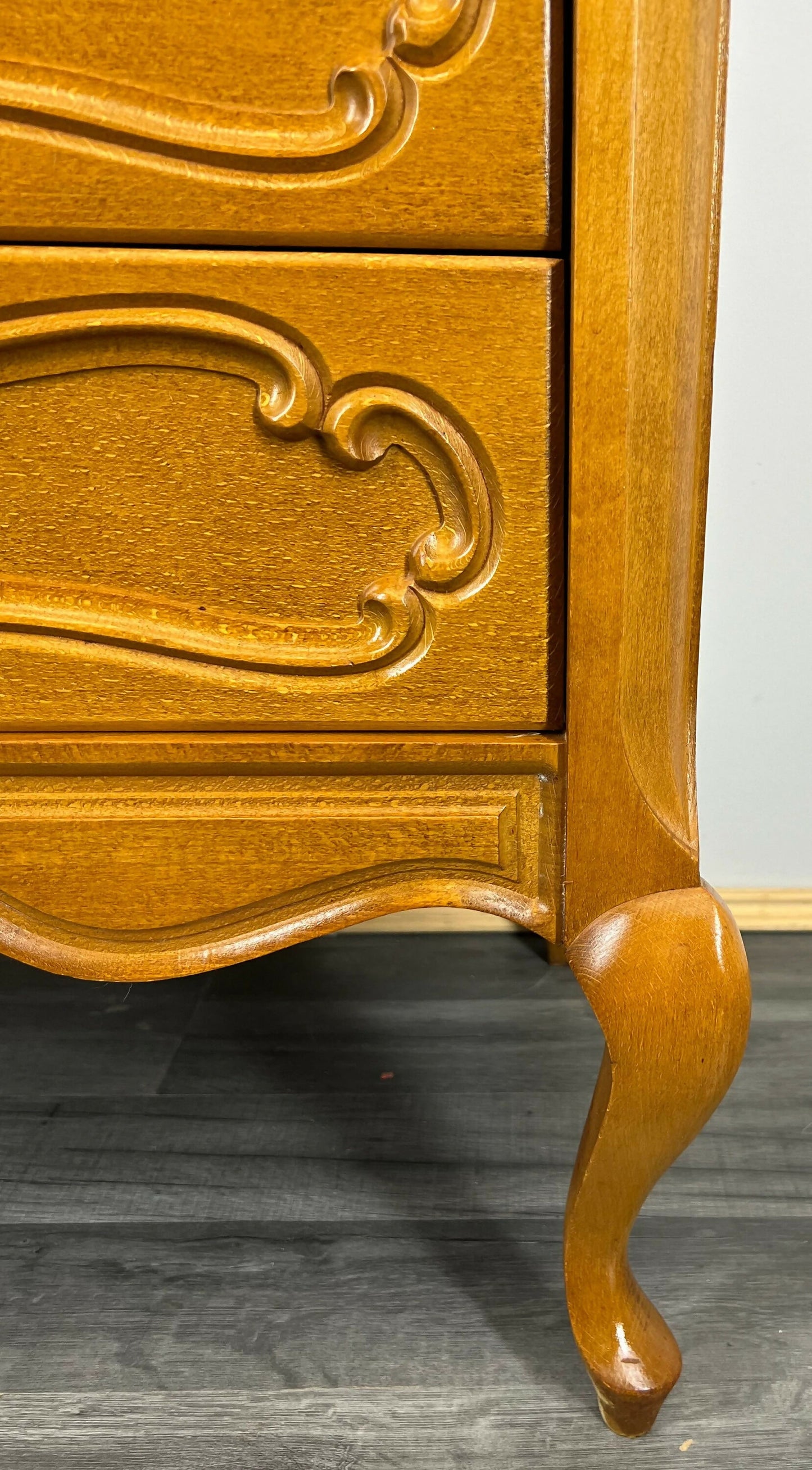 Chest of Drawers Vintage French Louis XIV Cabinet Carved Sideboard LOT 2895