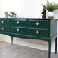 Stag Minstrel 6 Drawer Console Table , Dressing Table Sideboard Chest Of Drawers
