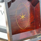 Vintage Georgian Inlaid Mahogany Cutlery Box Converted Into A Hand Stationary Box