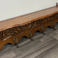 Coat Rack Antique French Style Oak Wall Shelf 6 Hooks Carved Hall Stand LOT 3511