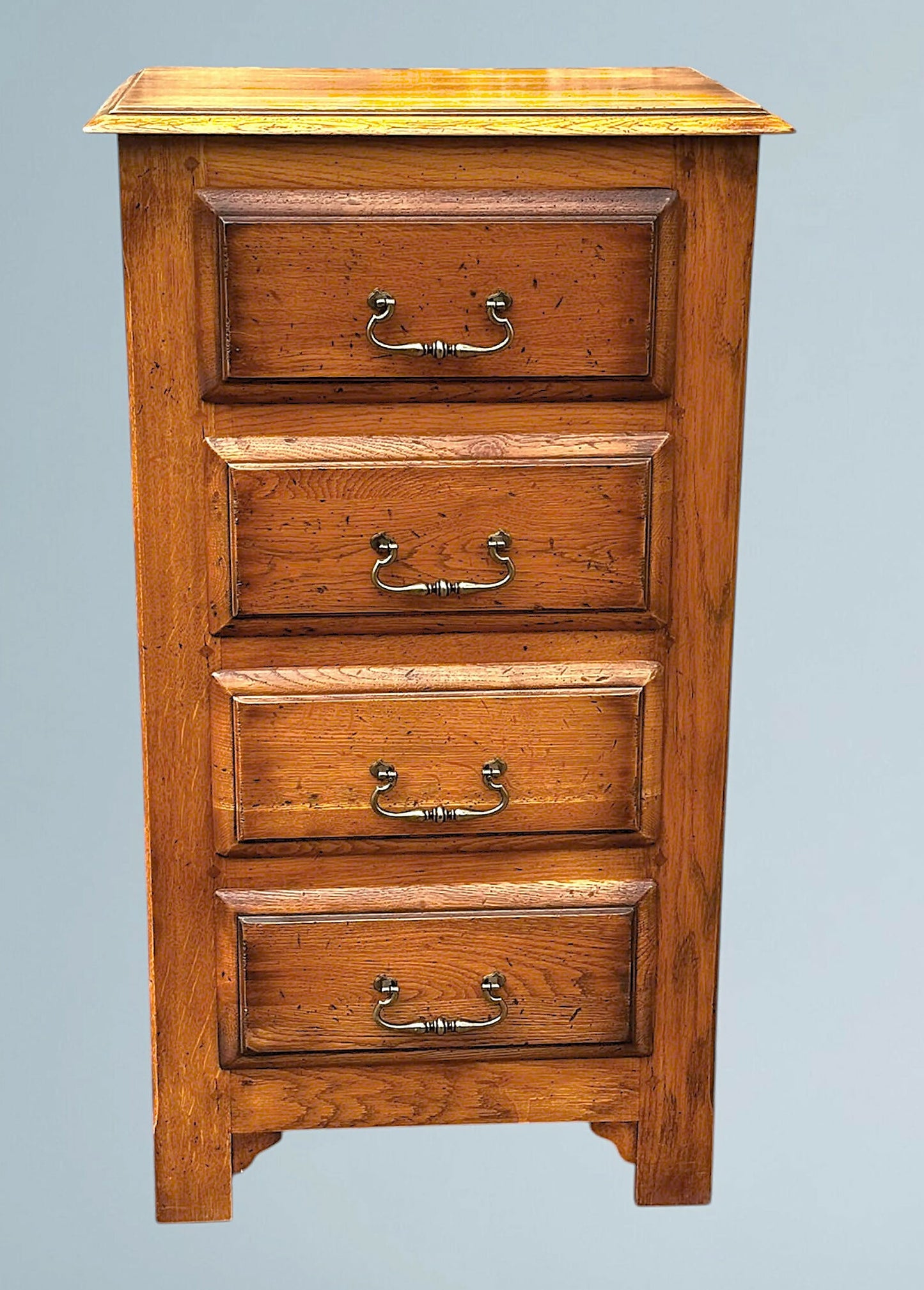 Neat Oak Chest of Drawers In The French Influence