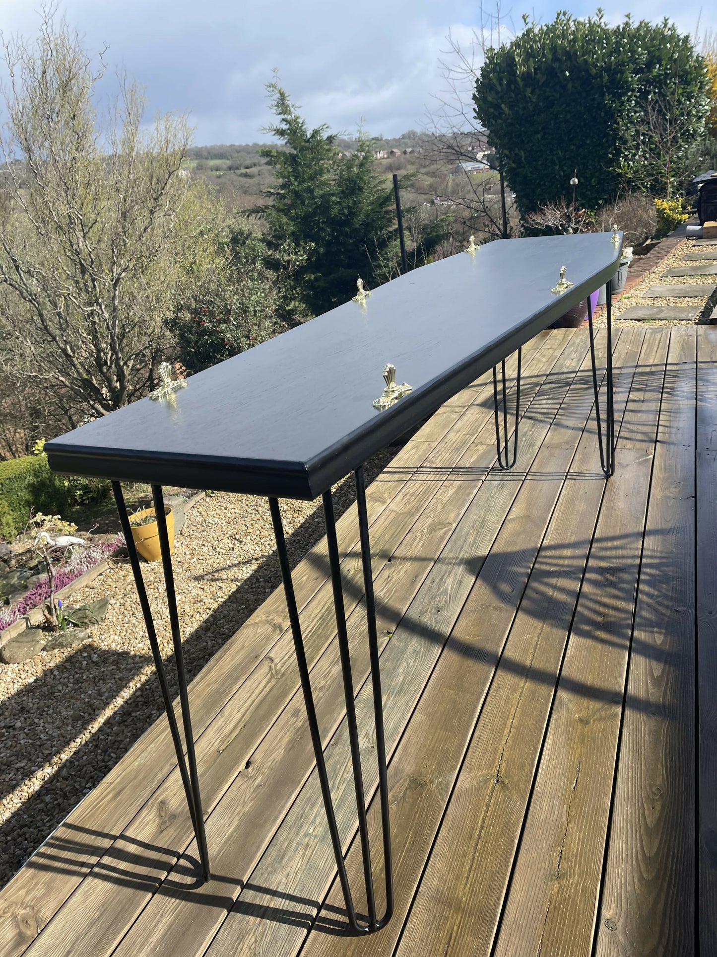 Genuine Coffin Lid Table