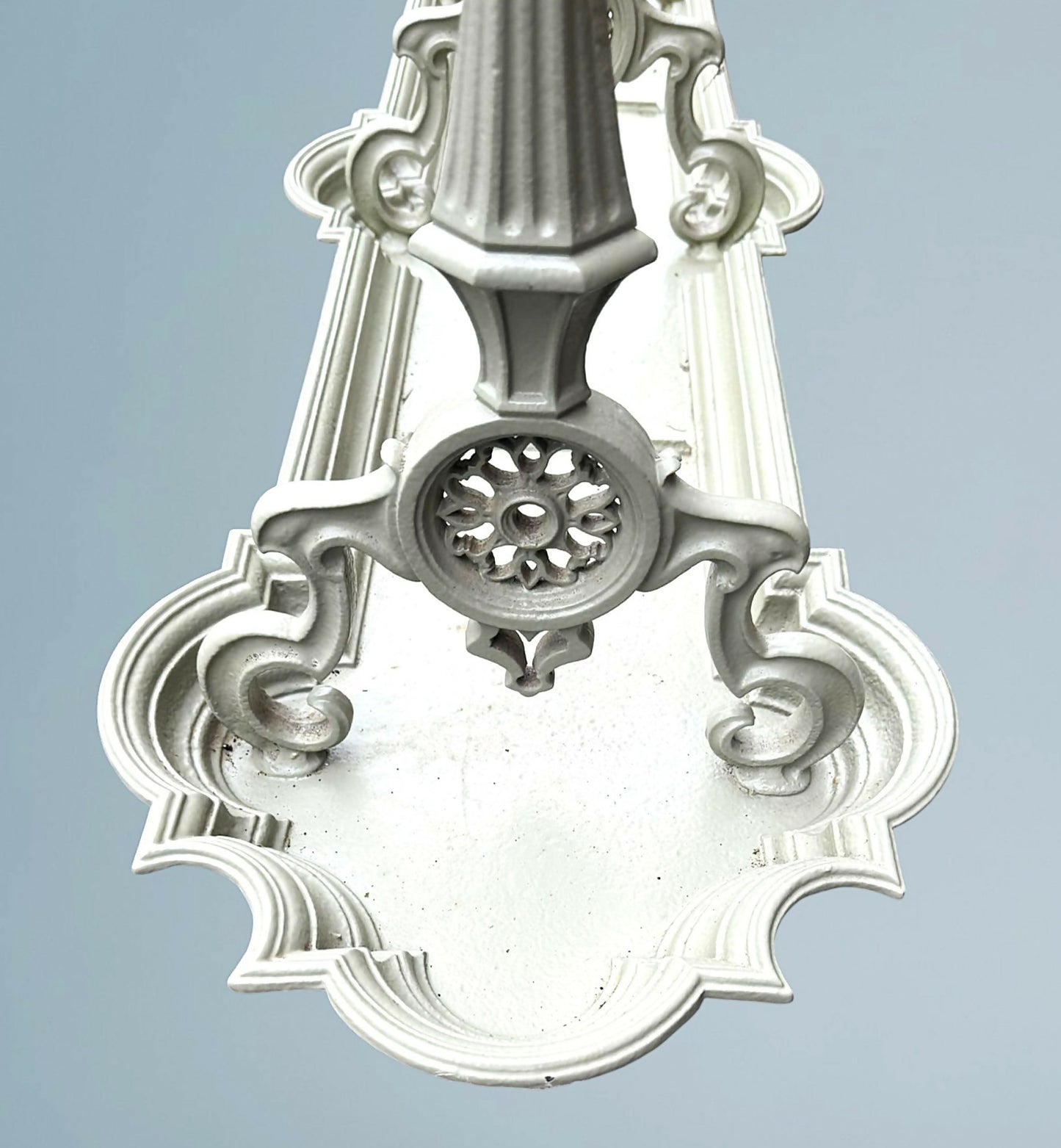 A Large Antique French Cast Iron Umbrella / Stick Stand
