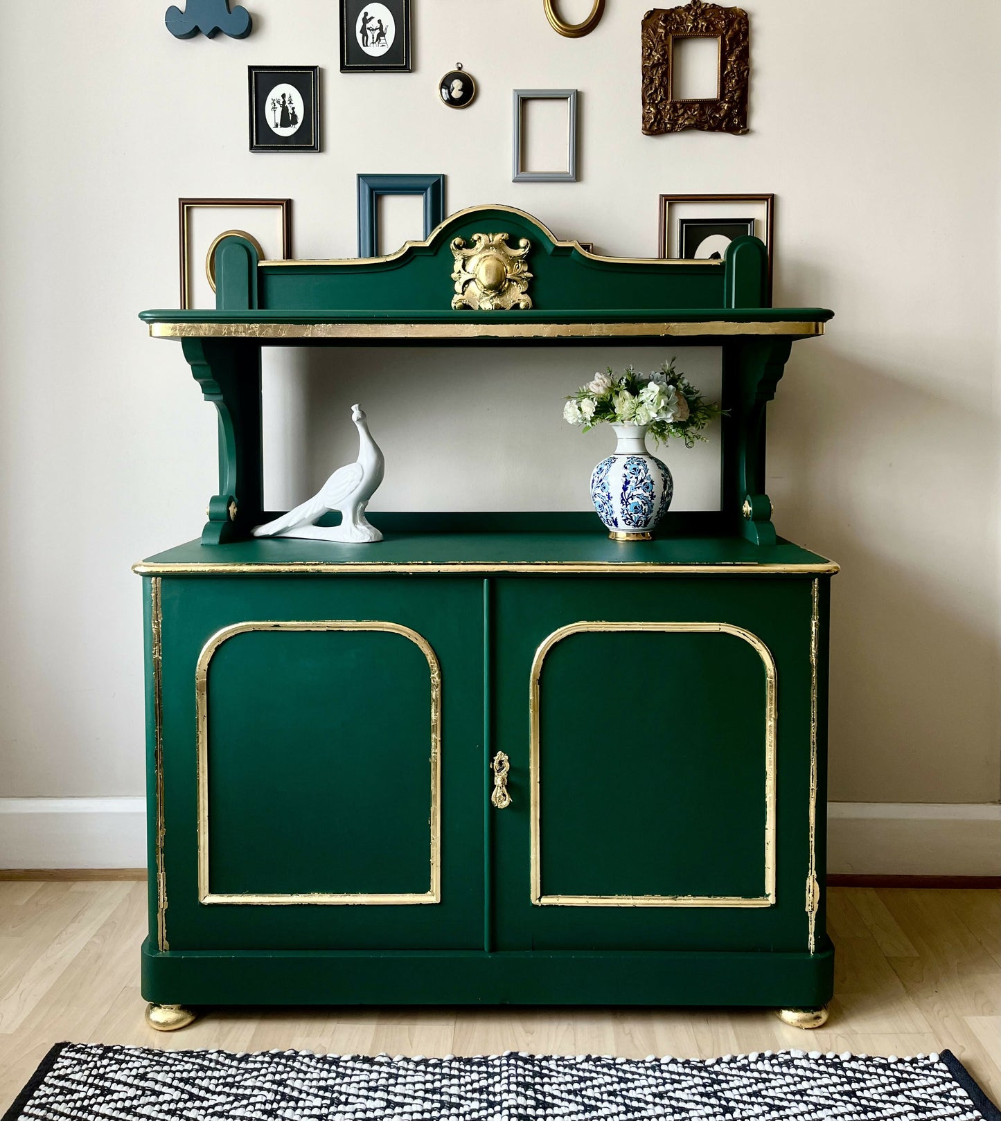 Unique Victorian Chiffonier Style Dresser Entryway Cabinet