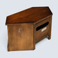 Old Charm Corner TV Stand / Video Cabinet Tudor Brown Finish FREE UK Delivery*