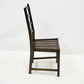 Set of 4 1970s Ercol Ladderback Dining Chairs Dark Finish FREE UK Delivery*. SBR10308/0804E