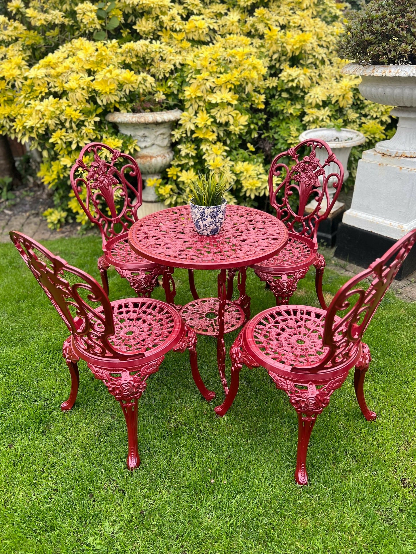 Cast Iron Patio Set fully Restored