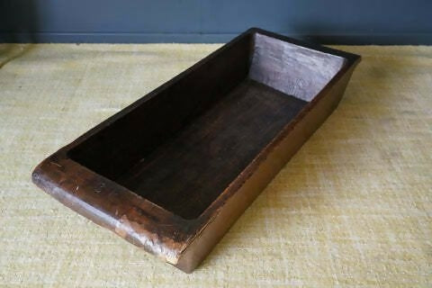 Antique 18th Century Solid Oak Dough Trough