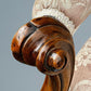 Victorian Walnut Open Armchair