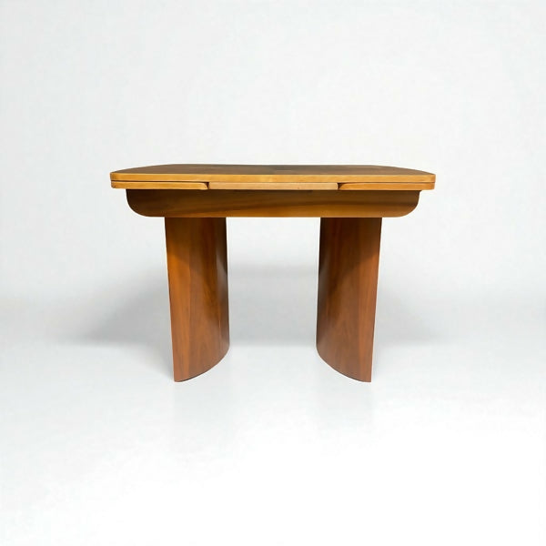 Beautility Mid Century Walnut Dining Table With 4 Chairs
